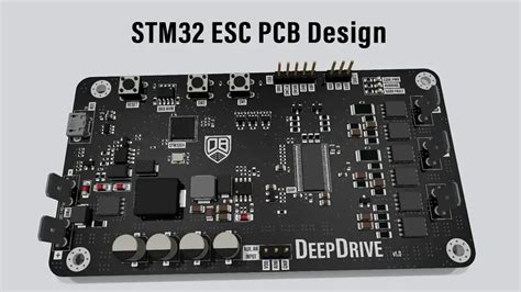 STM32 ESC PCB Design (FOC ESC For BLDC Motors).